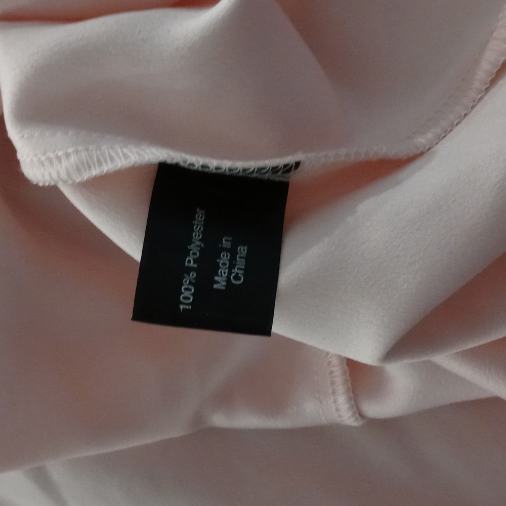 Lane Bryant Pink Kimono Long Sleeve Top Blouse Plus Size Back Tie Closure - Picture 9 of 10